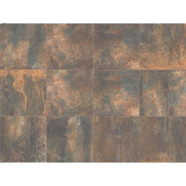 Porcelanato Alberdi 60x60 oxido marron rectificado 1°