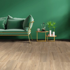 Porcelanato Alberdi 20x60 pehuen marron rectificado 1°