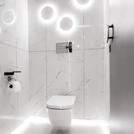 Porcelanato Vite 60x120 Bianco Apuano Pulido cal 1º