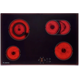 Anafe vitroceramico Ariston 4horn HL y zona oval 704BA