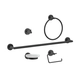 Set 5 piezzas Roca Suite negro A817643NB0
