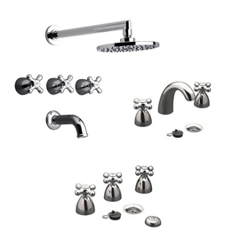 Griferia Baño Completa Fv Margot 62 Ducha Lavatorio Bidet