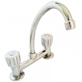 Griferia Aqualaf cocina Sobremesada Cromo 5001