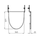 Tapa de bidet Ferrum marina 3 ag MAR-TP-008-BL