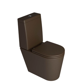 Inodoro largo Deca Link marron mate P.230.22