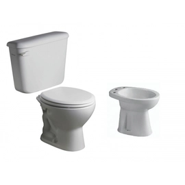 Juego Baño Ferrum Andina Inodoro Bidet Deposito Dual+asiento