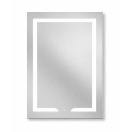 Espejo rectangular 60x80cm Kurymar one touch 4060