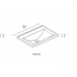 Mesada Schneider Atenas 60 1 ag bco MM60G1