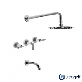 Griferia ducha de embutir Ultragrif Jagger Lever