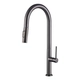 Griferia de cocina monocomando Estalgrif Skinny gun metal 6001