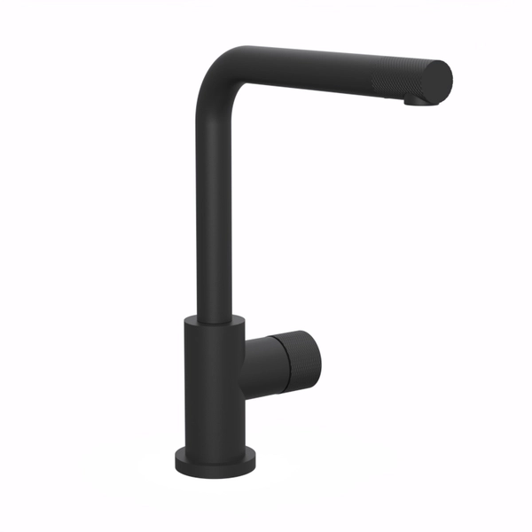 Griferia de cocina Hidromet Texture Monoc Pico recto Negro 9870BL