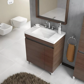 Schneider vanitory sin mesada aqua 70cm carvalho