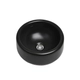 Bacha cilíndrica chica Ferrum Milos negra satinado LWNF-NS//MLS-BH-166-NS
