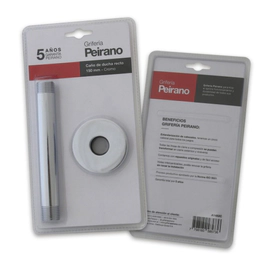 Caño de ducha recto Peirano A1452C