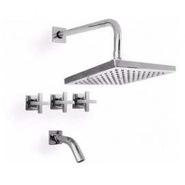 Griferia baño comp. Peirano Santander Lavatorio Bidet Ducha