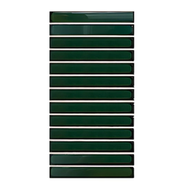 Mosaico Bamboo Verde 15x30 Piu