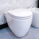 Inodoro corto Ferrum 4.5 lts fontana blanco FON-IN-001-BL