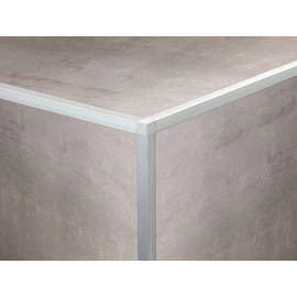 Esquinero Atrim de aluminio p/varilla 10mm Tiza 8568TXT