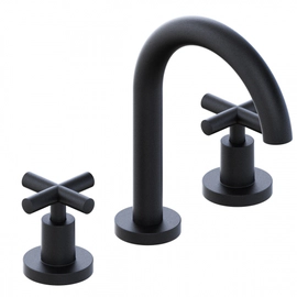 Griferia de lavatorio Hidromet Sun cruz black 4501