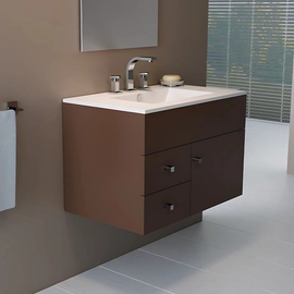 Mueble vanitory Ferrum 60 cm cadria sin mesada CDR-MB-007-MO