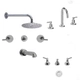 Griferia Juego Triumph Hidromet C/Duchon Redondo Lever