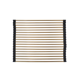 Bacha emb cocina c/accesorios Peirano 750x450x220 gold brushed BAI01G(B)