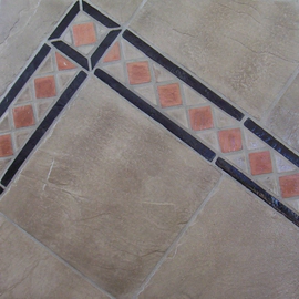 Piso de cemento Lanik 40x40 Laja gris 1103