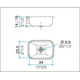 Bacha de cocina simple Johnson T34