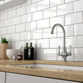 Ceramica Misiones 7,5x15 Flat Subway bianco C2060