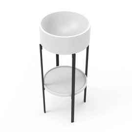 Conjunto Cree circle 37x87 blanco CCIRLE