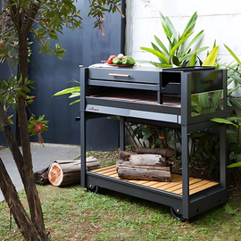 Parrilla leña gaucha Tromen