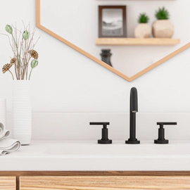 Griferia lavatorio Estalgrif Thunder lever black 912/010-10