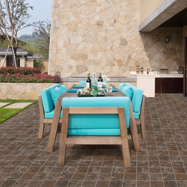 Ceramica Allpa 46x46 Porfido marron