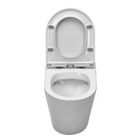 Inodoro corto con asiento Piazza Padova B0901