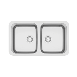 Bacha de embutir doble Tramontina Dora 94033/112