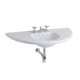 Lavatorio Ferrum rondelle 3 ag blanco RON-MS-004-BL