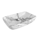 Bacha de apoyo Ferrum Petra Marmolada Gris LK149-MG