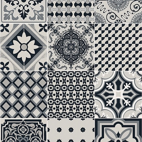 Ceramica Alberdi 37.5x75 Marrakech Negro