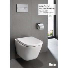 Tapa Tecla Roca Slendra Placa de Acc Dual Bco