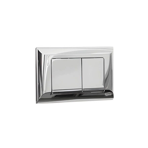 Tapa tecla Ferrum doble grande cromo REP-RA-052-CR