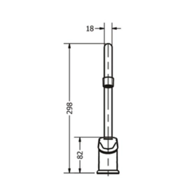 Griferia de cocina Piazza Domani Monocomando cr 10614