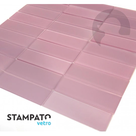 STAMPATO MALLAS (30x30)TIPO SUBWAY ROSA LISO