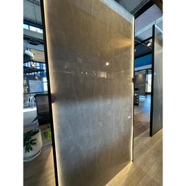 Panel pared SPC Hangzhou Gris marmol brillante liso 2440x1220x3mm 298 8009-2