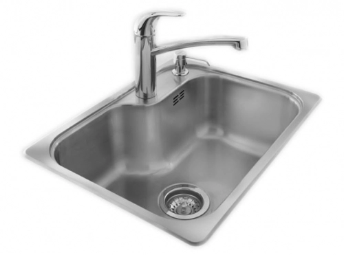 Bachas Cocina Johnson Simple 55x41.5x20 Luxor Mini SI55AD