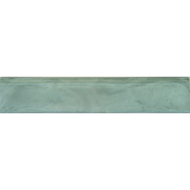 Zocalo cementicio Lanik 07x40 Verde matizado 5306