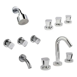 Combo Griferia Baño Vasser alize