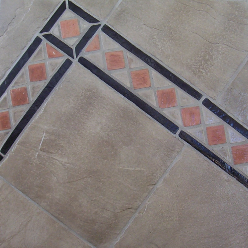 Piso de cemento Lanik 40x40 Laja gris 1103