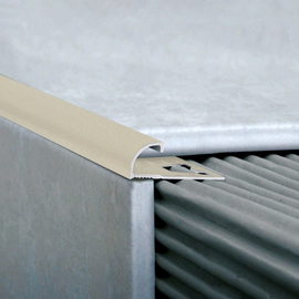 Guardacanto Atrim 12MMx2,5M aluminio tiza stone collection