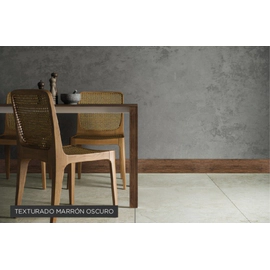 Zocalo Moldumet EPS texturado Marron 100mm ZEPST03
