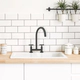 Griferia de cocina Peirano Black Velvet cruz 51-190